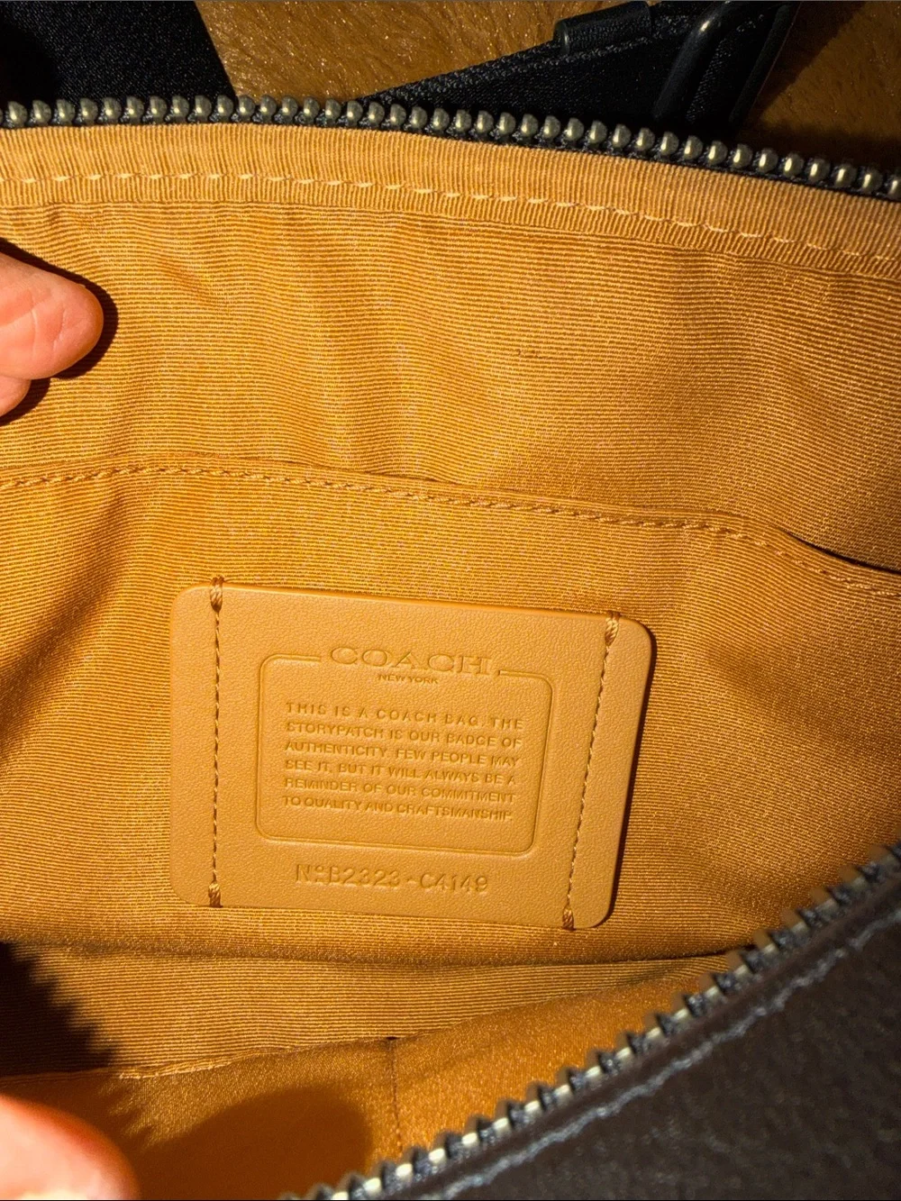 Coach compact crossbody